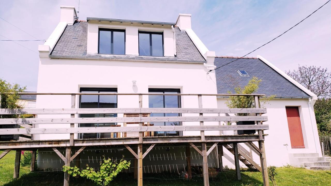 Maison Proche Du Bourg De Crozon Et Des Plages De Morgat Exteriör bild